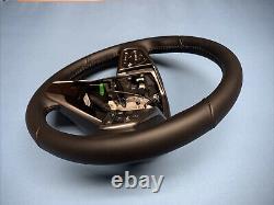 17 19 Honda Cr-v Heated Steering Wheel Black Leather Paddles Oem