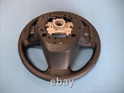 17 19 Honda Cr-v Heated Steering Wheel Black Leather Paddles Oem