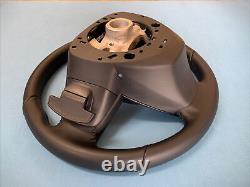 17 19 Honda Cr-v Heated Steering Wheel Black Leather Paddles Oem