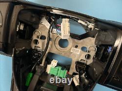 17 19 Honda Cr-v Heated Steering Wheel Black Leather Paddles Oem