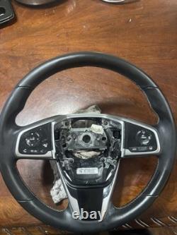 17-21 Honda Civic Leather Steering Wheel