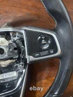 17-21 Honda Civic Leather Steering Wheel