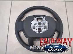 17 thru 22 Super Duty OEM Ford Leather Steering Wheel with Cruise HC3Z-3600-EC