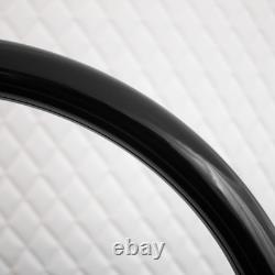 18 Black Aluminum Steering Wheel Big Rig Black Hydro Dipped 5 Hole Semi Truck