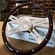 18 Classic Steering Wheel Dark Wood With Smooth Horn For Freightliner 96-06