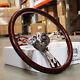 18 Dark Flame Steering Wheel 3 Spoke Freightliner, Kenworth, Peterbilt, Volvo