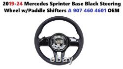 19-24 Mercedes Sprinter Base Black Steering Wheel withPaddle Shifters A9074604601