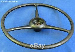 1939 -1947 Dodge Truck Powerwagon Vintage 18 Oem Steering Wheel Mopar 1195035