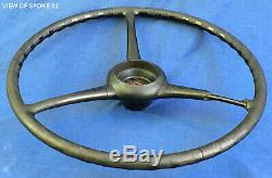 1939 -1947 Dodge Truck Powerwagon Vintage 18 Oem Steering Wheel Mopar 1195035