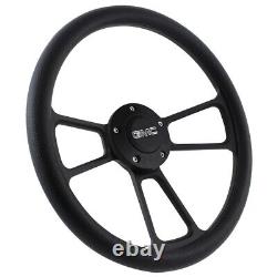 1948-1994 GMC C-Series Pick-Up Truck Black on Black Billet Steering Wheel
