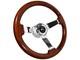 1958-68 Chevrolet Impala Classic 6-bolt Mahogany Wood Steering Wheel Kit, Impala