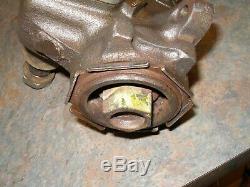 196-1979 Gm Nos Saginaw Manual Power Steering Box And Rag Joint Camaro Chevelle