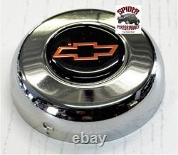 1960-1969 Chevrolet pickup steering wheel RED BOWTIE 13 1/2 MUSCLE CAR CHROME