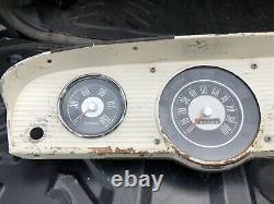 1961-1966 Vintage Ford Truck Gauges Air Pressure Speedometer Cluster Bronco