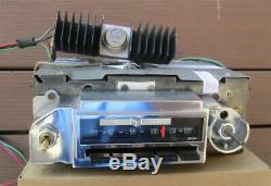 1963-1964 Chevrolet AM FM Radio Factory Delco Fully Serviced Works Great VIDEO