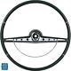1963 Impala Steering Wheel & Horn Ring Kit Black Standard & Ss