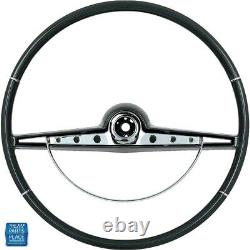1963 Impala Steering Wheel & Horn Ring Kit Black Standard & SS