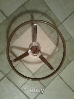 1964 65 66 67 Mopar Woodgrain Sport Steering Wheel Charger Satellite Dart Cuda