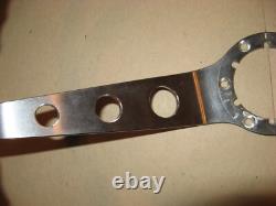 1964 66 Chevrolet Chevelle Original Walnut Finish 2 Spoke Steering Wheel, Bare