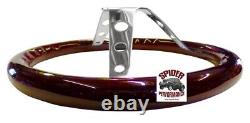 1965-1969 Mustang steering wheel PONY 15 CLASSIC MAHOGANY WOOD