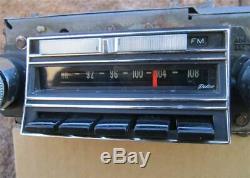 1965 Chevrolet Factory Delco AM FM Radio 986101 Impala Caprice Biscayne WORKING