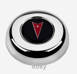 1967 68 Pontiac GTO Firebird LeMans Grant Wood Steering Wheel Black Spokes 15