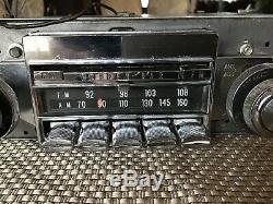1967 OldsMobile 88 Cutlass 442 Factory AM FM Wonderbar am fm Radio Refurbished