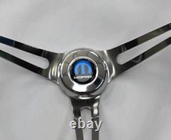 1968 1969 Charger Dart Coronet High Gloss Mahogany Wood Steering Wheel 15