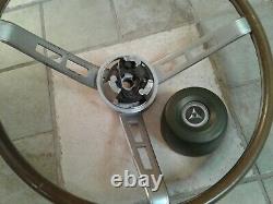 1968-70 Mopar Woodgrain Steering Wheel Dart Coronet RT Superbee Charger B body A