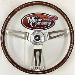 1969 1970 1971 1972 Chevelle Comfort Grip Steering Wheel Kit (WOOD GRAIN)