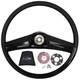 1969 1970 1971 1972 Chevy Truck 15 Inch Smaller Classic Black Steering Wheel Kit