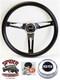 1969-1989 Chevrolet Ss Steering Wheel 13 1/2 Muscle Car Chrome