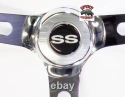 1969-1989 Chevrolet SS steering wheel 13 1/2 MUSCLE CAR CHROME