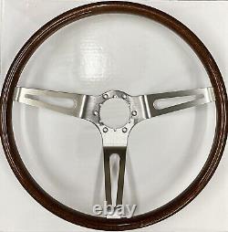 1970 1971 1972 Chevy C10 Wood Grain Comfort Grip Steering Wheel Kit