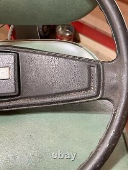 1973-87 CHEVY SILVERADO SIERRA BLAZER C10 STEERING WHEEL BLACK With HORN BUTTON