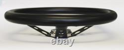 1975-1977 Bronco 70-77 F100 F150 F250 F350 Black on Black steering wheel 14 1/2