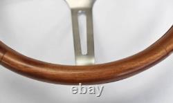 1976-1995 Jeep CJ7 CJ5 YJ Wrangler 15 Wood Steering Wheel Stained Grip 15