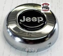 1976-1995 Jeep steering wheel 13 1/2 BLACK 4 SPOKE