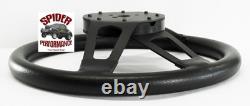 1976-1995 Jeep steering wheel 13 1/2 BLACK 4 SPOKE