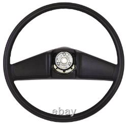 1985 1986 1987 Chevrolet Gmc Truck Black Deluxe Steering Wheel #78-3625-dlx