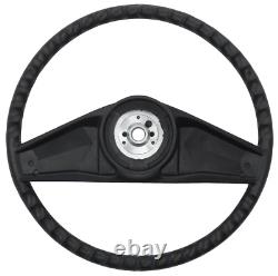 1985 1986 1987 Chevrolet Gmc Truck Black Deluxe Steering Wheel #78-3625-dlx