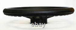 1995-2001 Chevrolet S10 Pick Up Black on Black Steering Wheel 14 Bowtie Cap