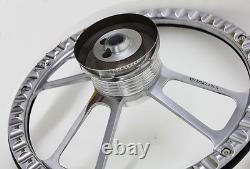 1995-2002 GMC C-Series Pick-Up Truck Black & Billet Steering Wheel Full Kit