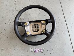 1997-2000 Porsche Boxster 986 Carrera 996 911 4 Spoke Steering Wheel Black #903