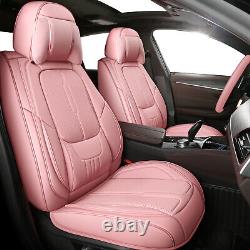 2/5-Seat Deluxe Car Seat Cover PU Leather Cushion Full Set For Toyota Tacoma