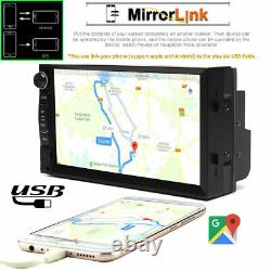 2 Din Car Stereo Mirror Link for GPS Android IOS WIFI MP5 +Cam Fit Chevrolet GMC
