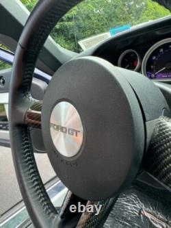 2005 2006 Ford GT Steering Wheel Horn Emblem DIY E-Z Fit Aluminum