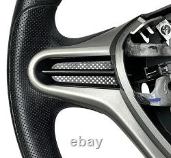 2006-2011 Honda Civic Steering Wheel Assembly Black OEM