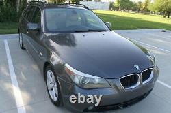 2006 5-Series 530XI AWD WAGON HEATED SEATS/STEERING PANO 17WHLS