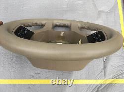 2007-2014 Ford Expedition Steering Wheel Tan Leather OEM